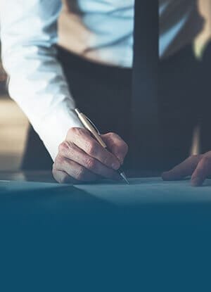 writing while standing bluewish