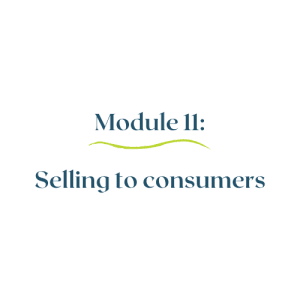 Module 11 – Selling to consumers