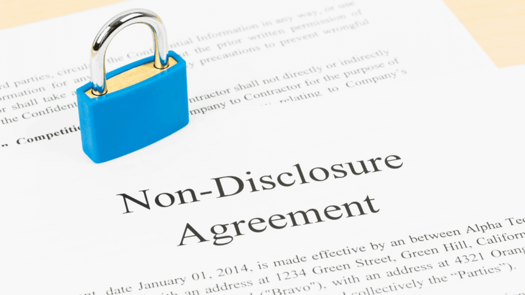 non disclosure agreement